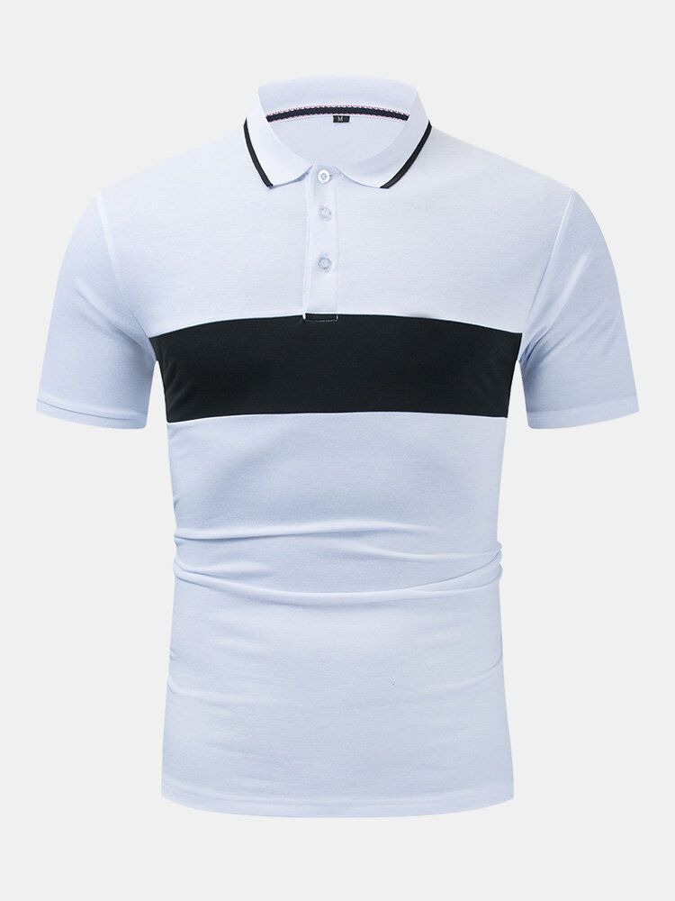 Camisas De Golf De Negocios Colsure Con Botones De Algodón 100% Para Hombre