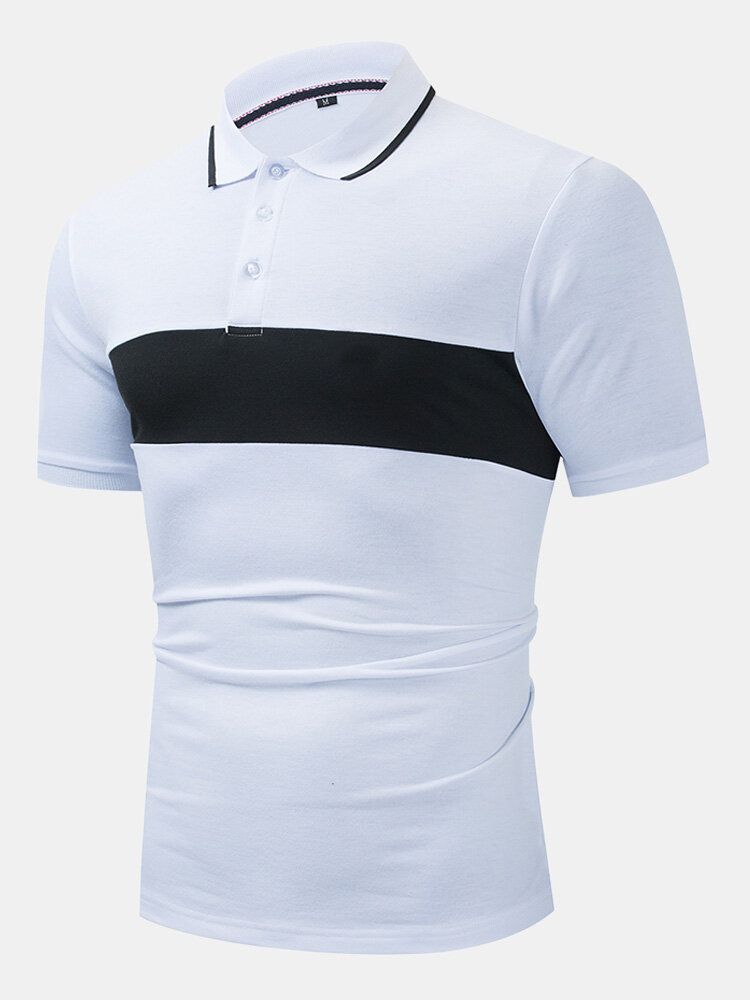 Camisas De Golf De Negocios Colsure Con Botones De Algodón 100% Para Hombre