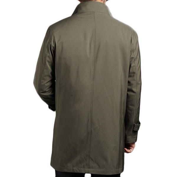 Gabardina De Gran Tamaño Informal De Negocios Para Hombre Gabardina Con Cuello Alto Y Interior Desmontable A La Moda