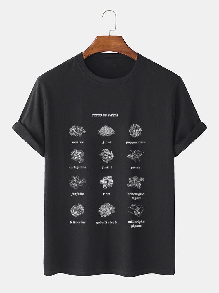 Hombres 100% Algodón Tipos De Plantas Imprimir Community Spirit Camiseta Delgada De Manga Corta