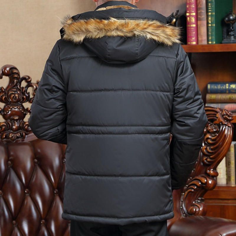 Parka Con Capucha Y Capucha De Forro Polar Windprof De Talla Grande