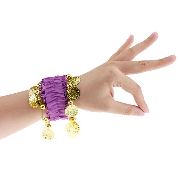 Danza Del Vientre Danza Del Vientre Desgaste Muñeca Tobillo Brazo Puños Pulseras