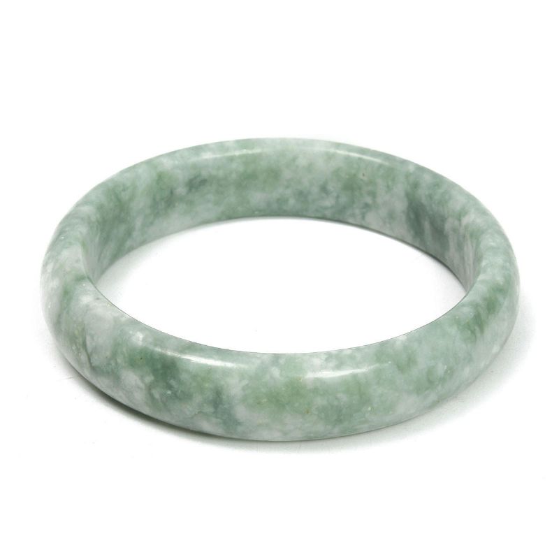 Joyería De Pulsera De Brazalete De Piedras Preciosas De Jade Verde Chino