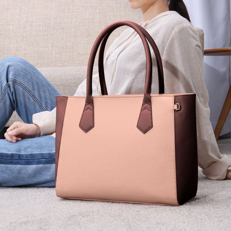 Bolso De Hombro Multifunción De Retazos Multifunción Para Compras A La Moda Para Mujer