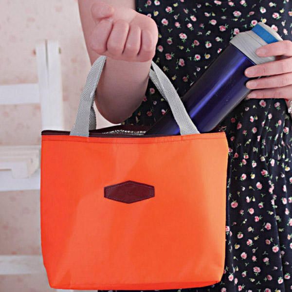 Bolso De Mano Con Aislamiento De Papel De Aluminio De Gran Capacidad Para Mujer