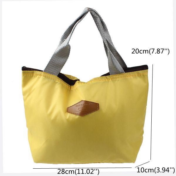 Bolso De Mano Con Aislamiento De Papel De Aluminio De Gran Capacidad Para Mujer