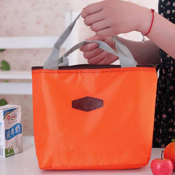 Bolso De Mano Con Aislamiento De Papel De Aluminio De Gran Capacidad Para Mujer