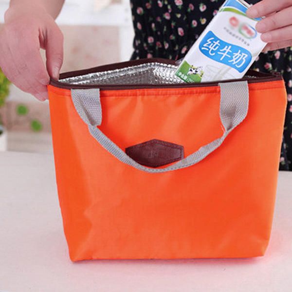 Bolso De Mano Con Aislamiento De Papel De Aluminio De Gran Capacidad Para Mujer