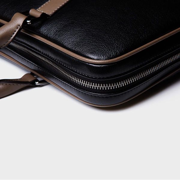 Bolso De Negocios Para Hombres Bolso Para Computadora Portátil Multifunción Informal