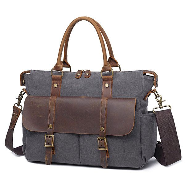 Bolso De Viaje Al Aire Libre Para Hombre Bolso Bandolera Vintage Bolso De Diseñador De Lona