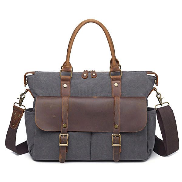 Bolso De Viaje Al Aire Libre Para Hombre Bolso Bandolera Vintage Bolso De Diseñador De Lona