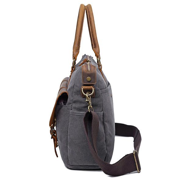 Bolso De Viaje Al Aire Libre Para Hombre Bolso Bandolera Vintage Bolso De Diseñador De Lona