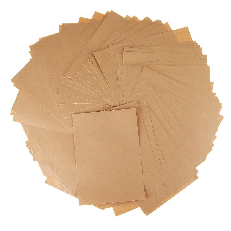 100pcs 21cm * 29.7cm A4 Etiqueta Engomada De Papel De Papel Kraft