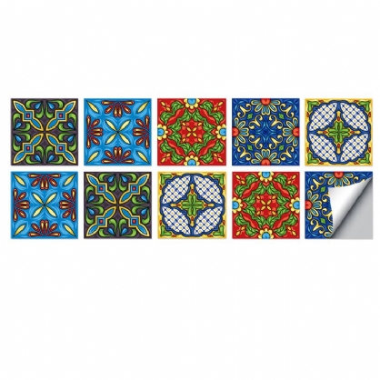 10x10 15x15 20x20cm Azulejos De Pared Pegatinas Cocina Baño Inodoro Pvc Impermeable