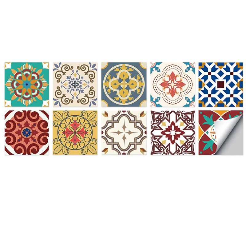 10x10 15x15 20x20cm Azulejos De Pared Pegatinas Cocina Baño Inodoro Pvc Impermeable