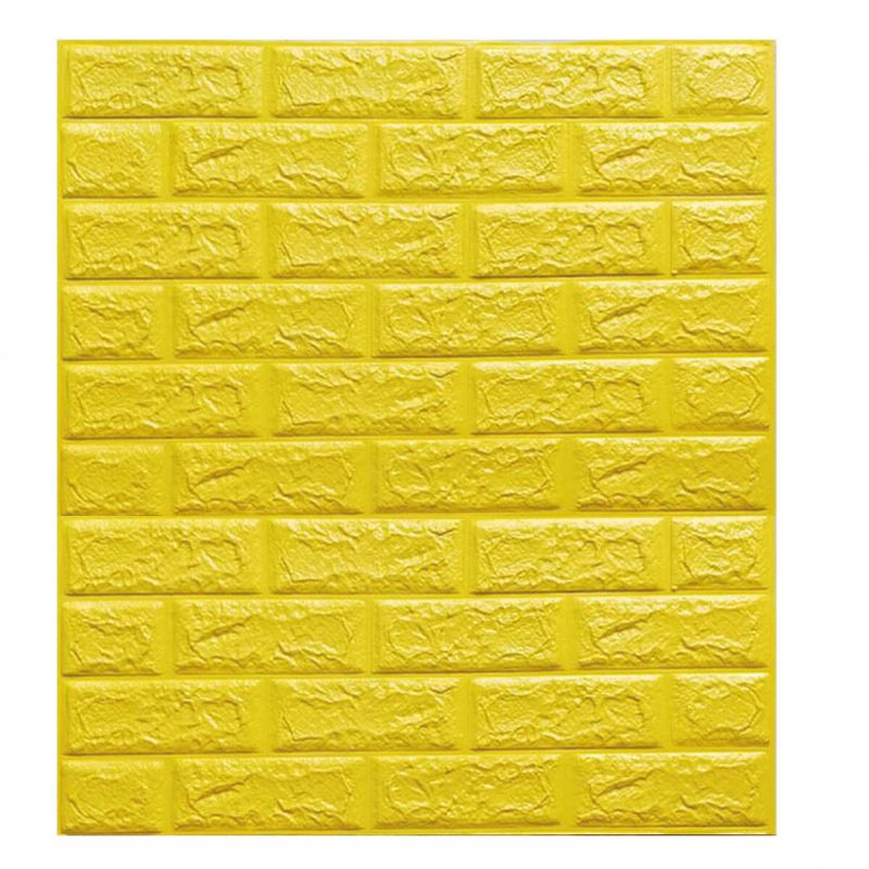 3d Ladrillo Diy Pegatina De Pared Autoadhesivo Paneles Impermeables Papel Tapiz Calcomanía 3d Ladrillo Patrón Espuma Pared Pegatina Para Decoración Del Hogar