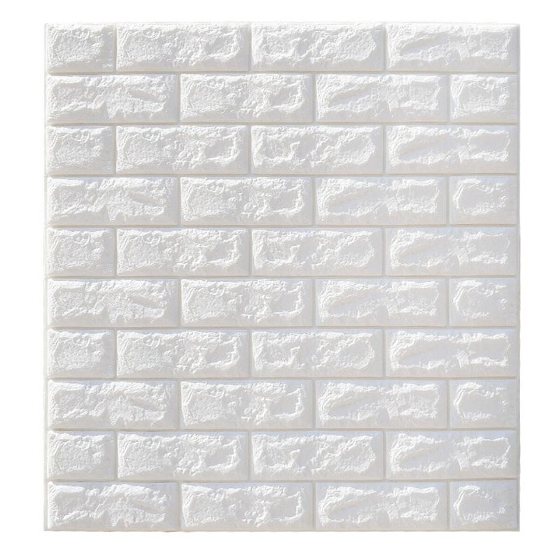 3d Ladrillo Diy Pegatina De Pared Autoadhesivo Paneles Impermeables Papel Tapiz Calcomanía 3d Ladrillo Patrón Espuma Pared Pegatina Para Decoración Del Hogar