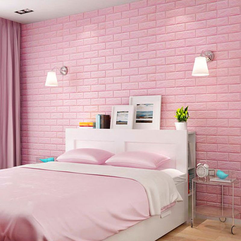 3d Ladrillo Diy Pegatina De Pared Autoadhesivo Paneles Impermeables Papel Tapiz Calcomanía 3d Ladrillo Patrón Espuma Pared Pegatina Para Decoración Del Hogar