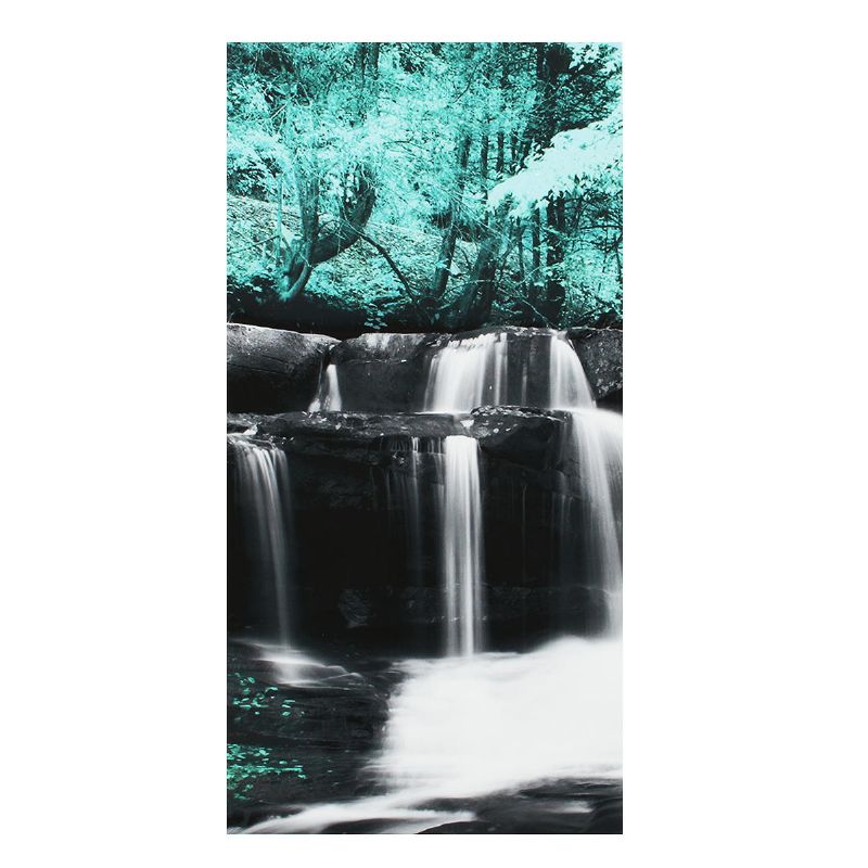 4pcs Forest Falls Pinturas De Pared Hogar Arte Moderno Naturaleza Imagen Sin Marco Decoración