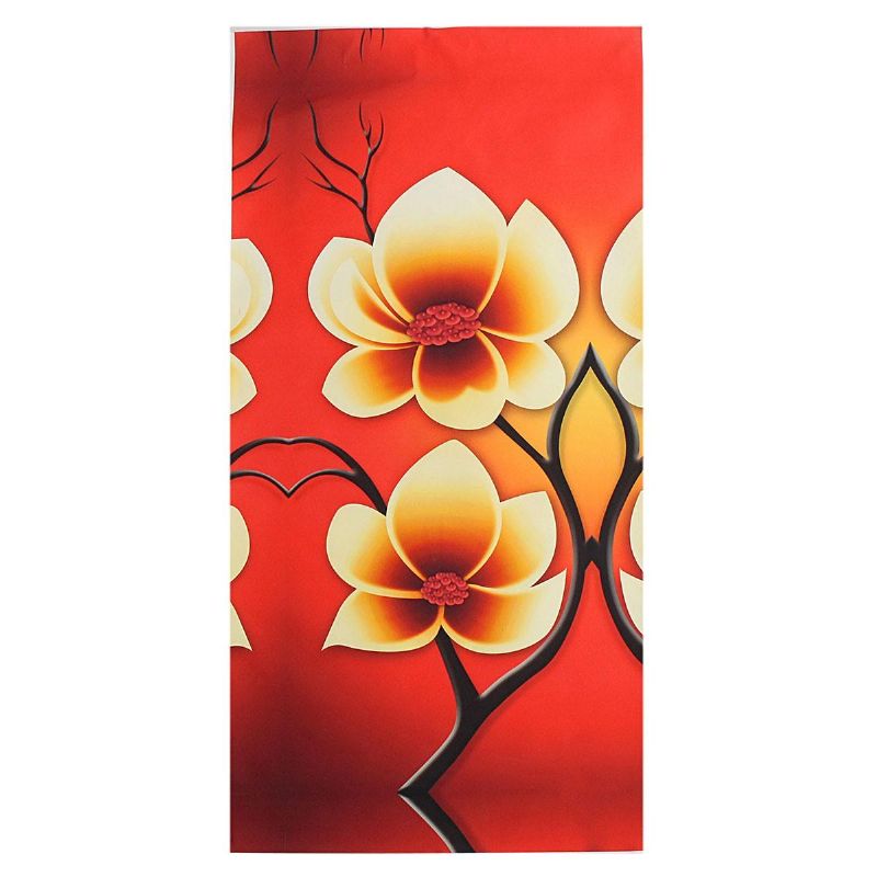 4pcs Pinturas Al Óleo Abstractas Modernas Flores Decoración De Pared Enorme Arte En Lienzo Sin Marco