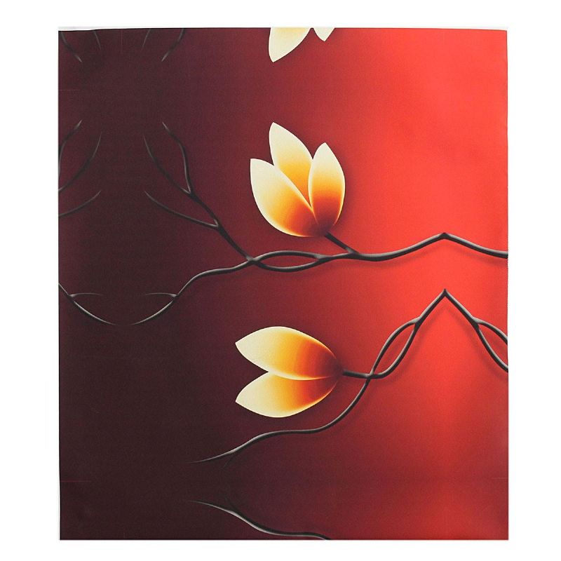 4pcs Pinturas Al Óleo Abstractas Modernas Flores Decoración De Pared Enorme Arte En Lienzo Sin Marco