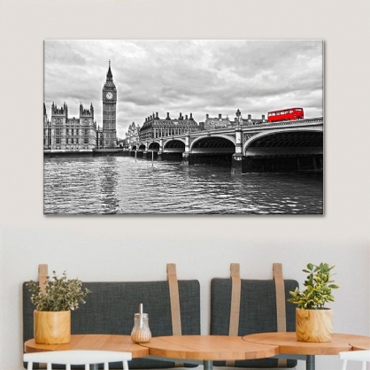 City Modern Canvas London Scenery Print Paintings Wall Art Picture Decor Sin Marco