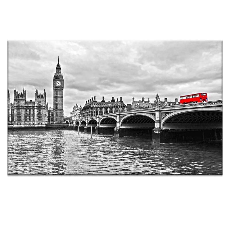 City Modern Canvas London Scenery Print Paintings Wall Art Picture Decor Sin Marco