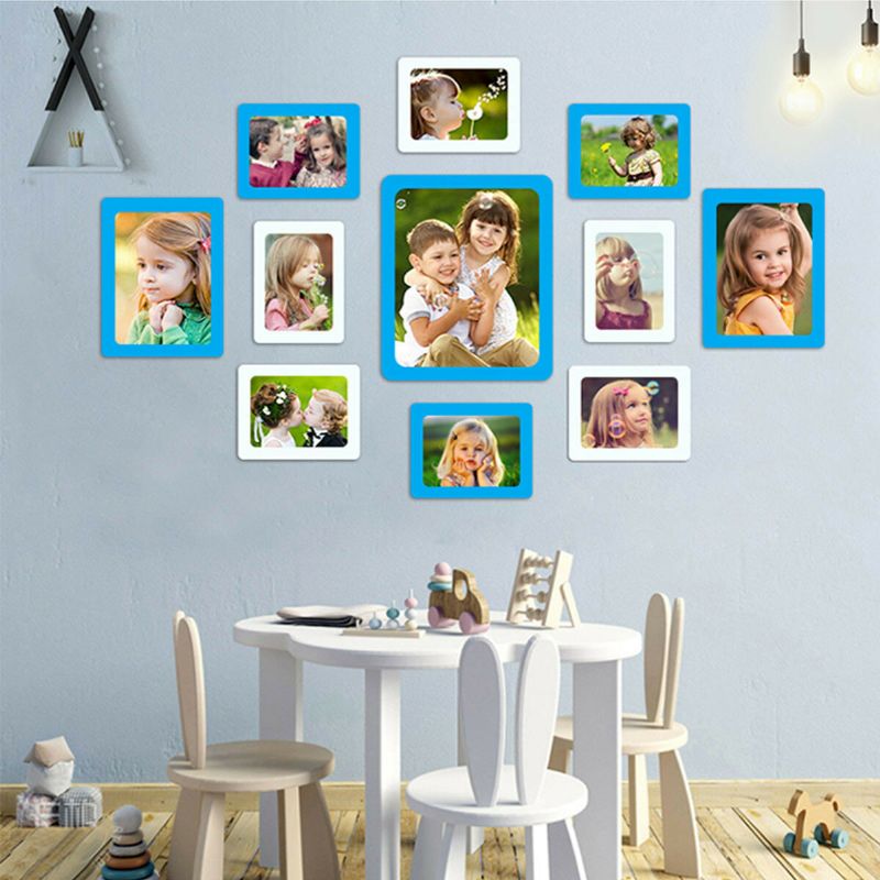 Diy Marcos De Fotos Magnéticos Coloridos Para Nevera Marco De Fotos Con Imán Para Decoración De Pared Para Sala De Estar