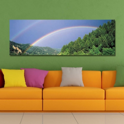 Dyc Pinturas Al Óleo En Aerosol Único Fotografía Arco Iris Arte De La Pared Para La Decoración Del Hogar