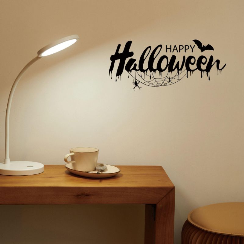 Feliz Halloween Etiqueta De La Pared Decoraciones De La Habitación Mural Art Decal Sticker Murales Room Decal Wallpaper