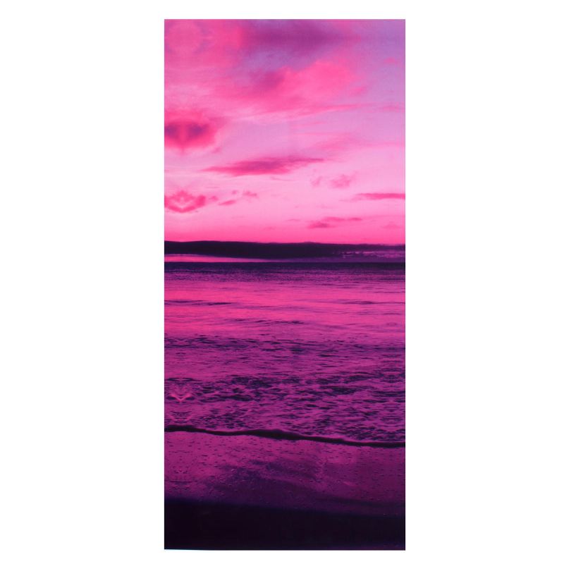 Purple Sea Sunset Modern Frameless Hd Canvas Print Home Art Wall Picture Poster Pinturas De Pared