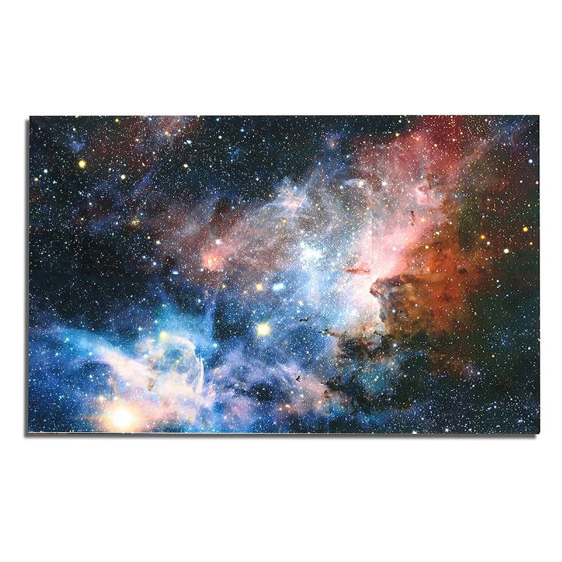 Sin Marco 43x24 Pulgadas Espacio Galaxia Universo Planeta Cartel Tela Seda Pinturas Pared Arte Decoración Del Hogar