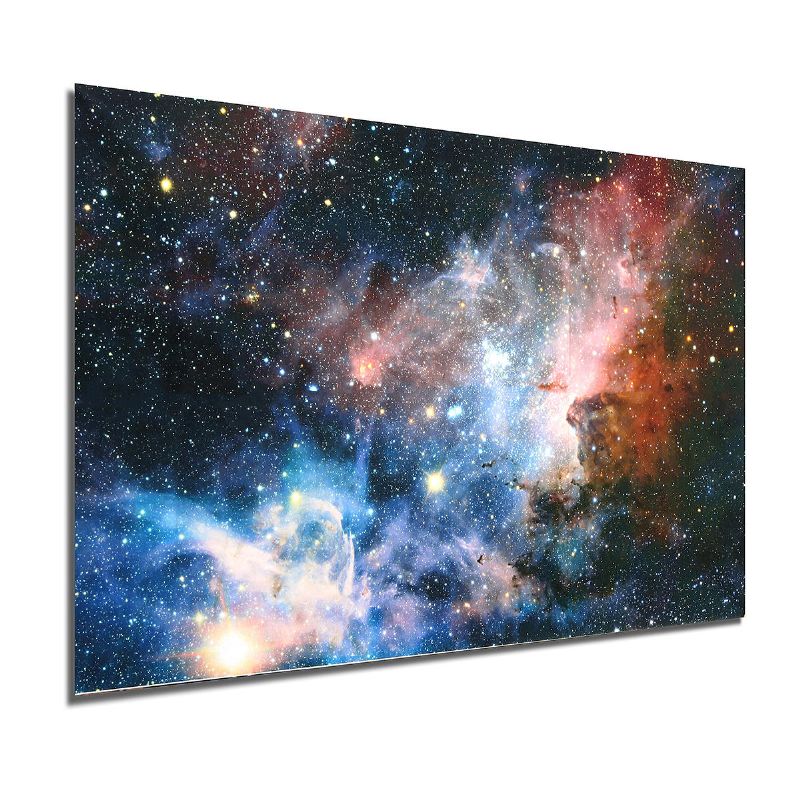 Sin Marco 43x24 Pulgadas Espacio Galaxia Universo Planeta Cartel Tela Seda Pinturas Pared Arte Decoración Del Hogar