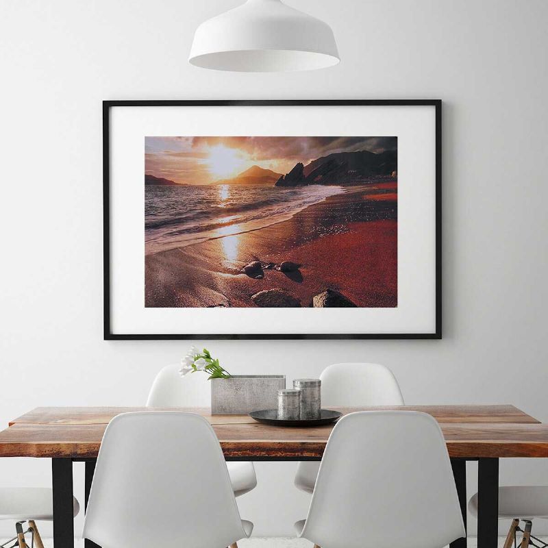 Sunset Beach Landscape Canvas Wall Art Picture Print Decor Lienzo Sin Marco Para La Decoración Del Hogar