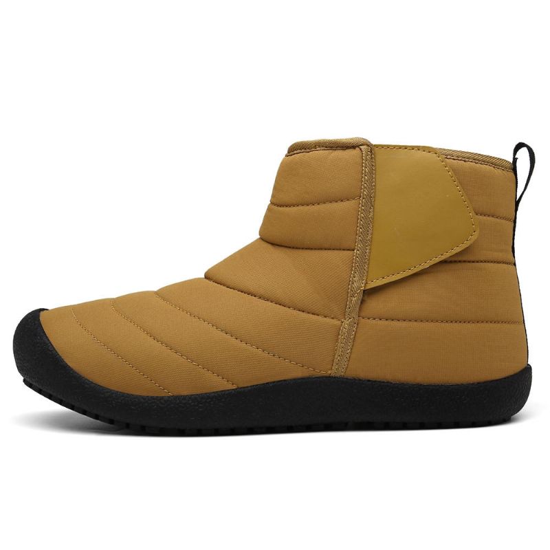 Botas De Nieve Casuales De Invierno Cálido Con Forro De Felpa Resistente Al Agua Para Hombre