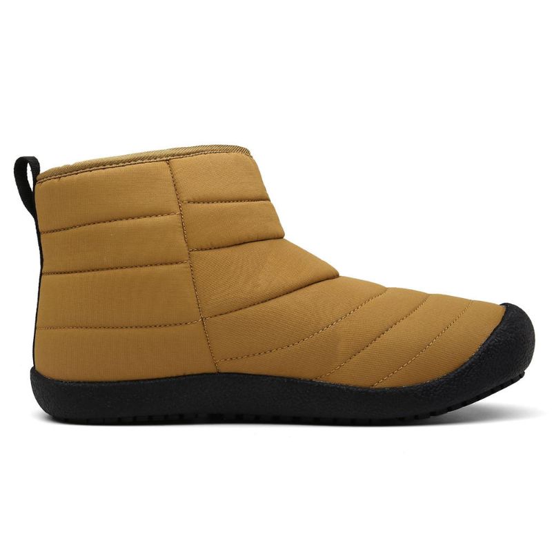 Botas De Nieve Casuales De Invierno Cálido Con Forro De Felpa Resistente Al Agua Para Hombre