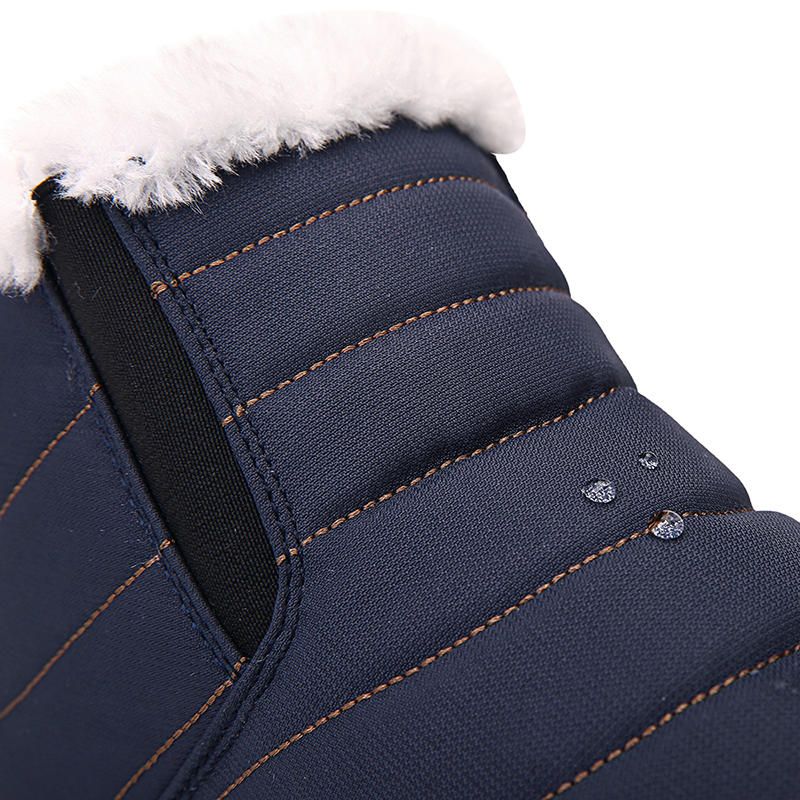 Botas De Nieve Impermeables Cálidas Informales Para Hombre