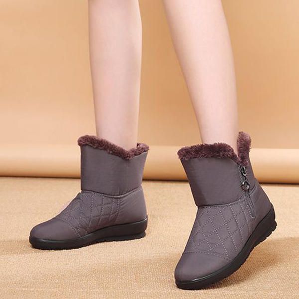 Keep Warm Winter Casual Fur Forro Botines Para La Nieve