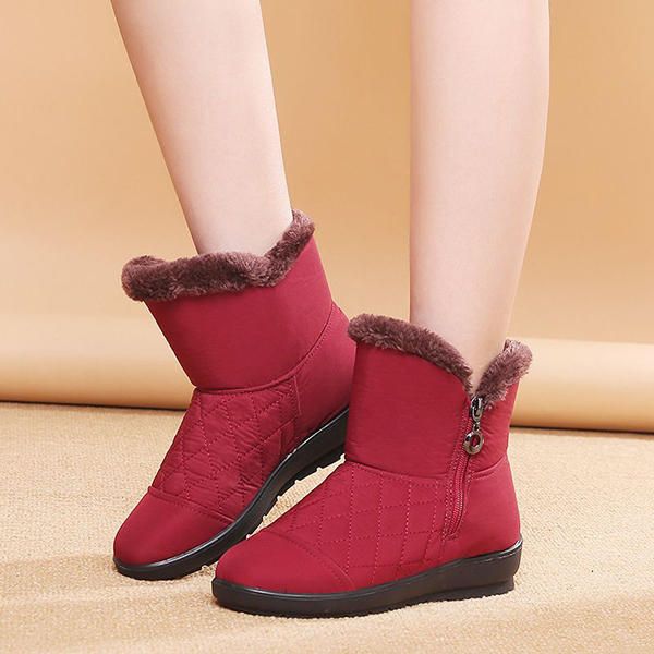 Keep Warm Winter Casual Fur Forro Botines Para La Nieve