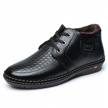 Zapatos Oxford De Alta Calidad Con Forro De Piel De Cuero Genuino De Negocios Informales Para Hombres