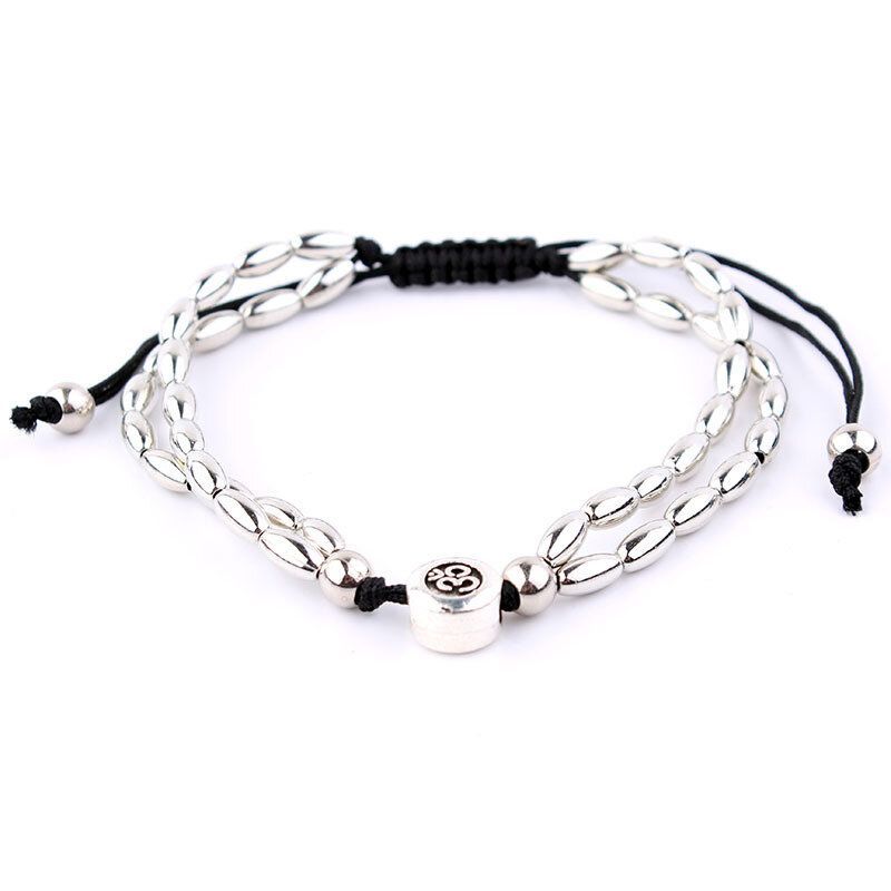 Tobillera De Plata Antigua Vintage Para Mujer Pulsera Con Cuentas De Runa Y Estrella De Mar Tobillo Joyería De Pie Boho