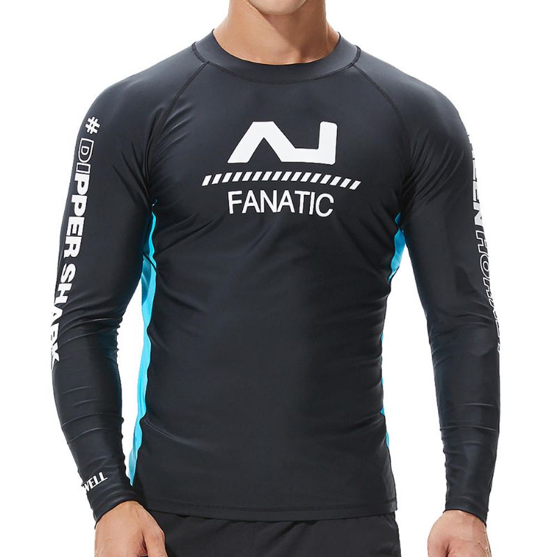 Camisa De Surf Rashguard Para Traje De Baño De Manga Larga Para Hombre