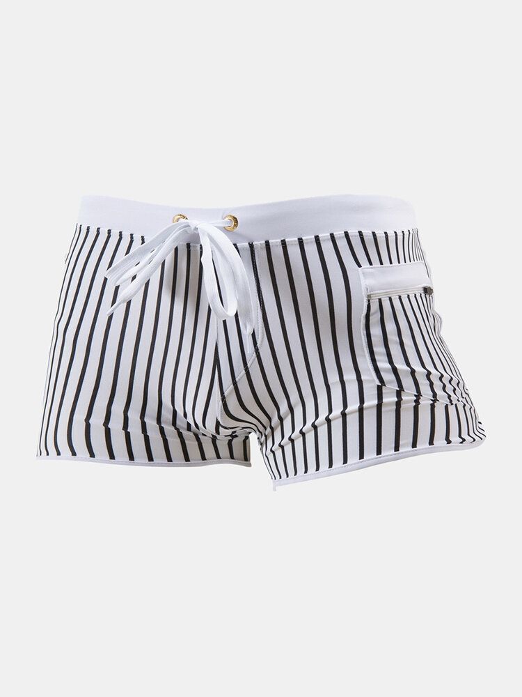 Pantalones Cortos De Playa Transfronterizos Con Bolsillo Delantero Para Hombre Pantalones Cortos De Baño De Moda