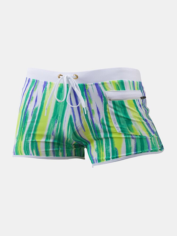 Pantalones Cortos De Playa Transfronterizos Con Bolsillo Delantero Para Hombre Pantalones Cortos De Baño De Moda