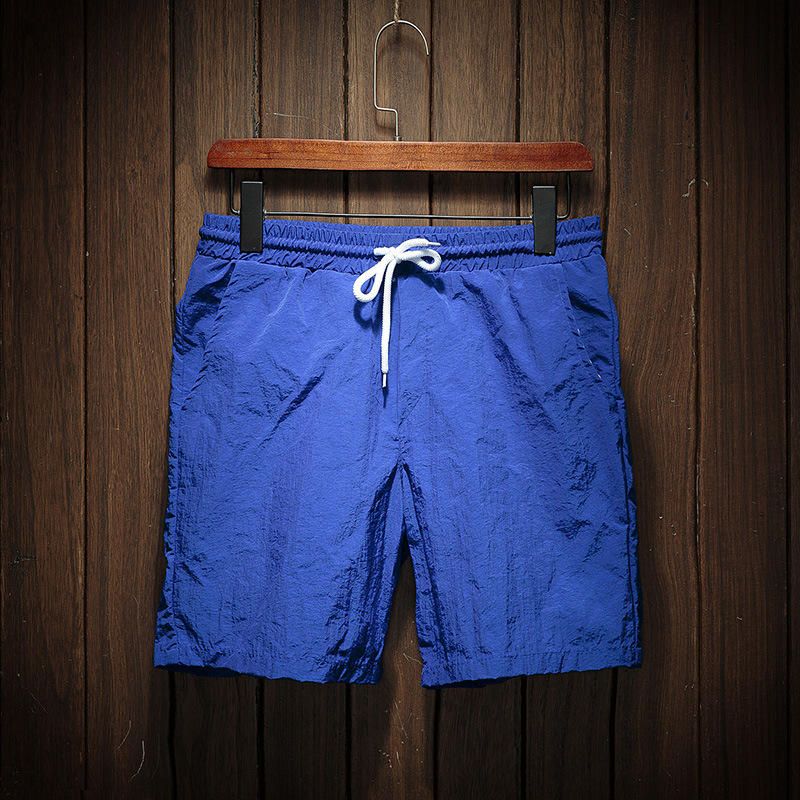 Shorts De Playa Con Cordón De Secado Rápido Informales De Verano