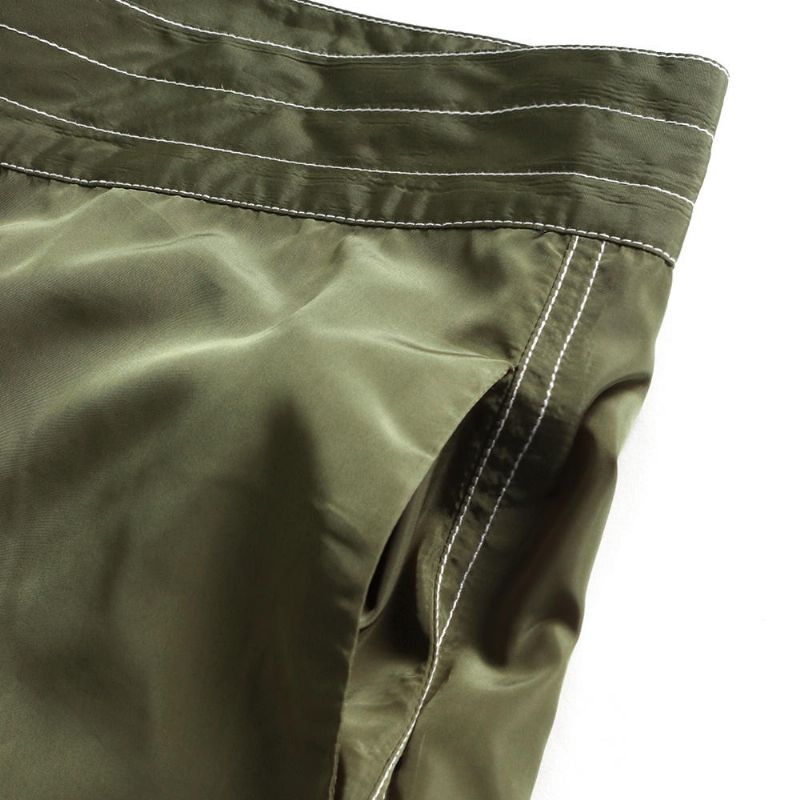 Tablero De Secado Rápido Para Hombres Corto Color Sólido Kintting Bolsillos Traseros Sueltos Pantalones Cortos De Playa De Vacaciones