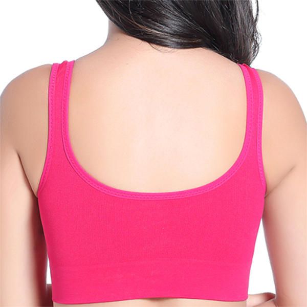 3d Gather Push Up Seamless Running Bras