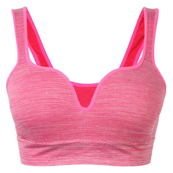 3d Gather Push Up Seamless Running Bras