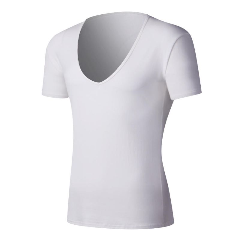 Camisetas 100% Modal De Entrenamiento Suave Y Ajustadas Para Correr