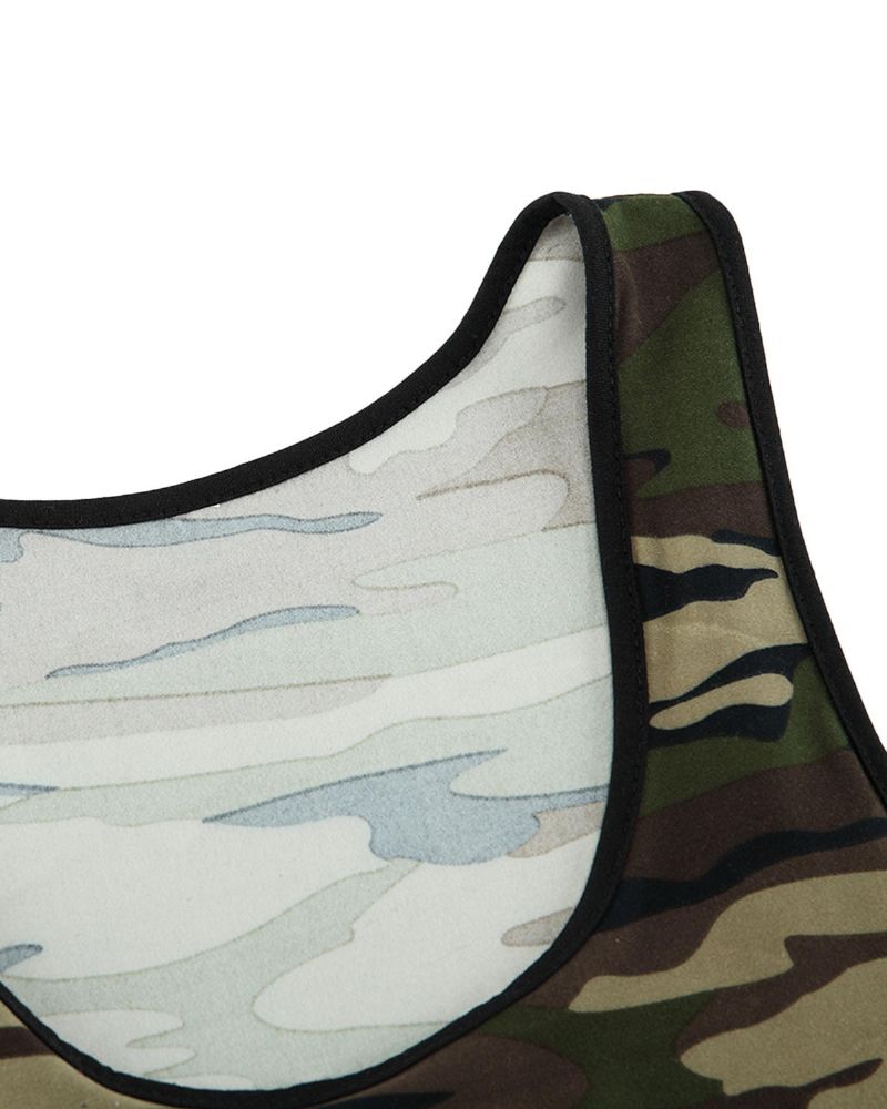 Chaleco De Camuflaje Informal Para Hombre Camisetas Sin Mangas Holgadas